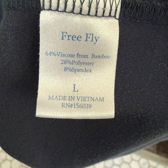 Free Fly Apparel Bamboo Gray-blue Long Sleeve Top - Picture 5 of 11